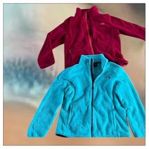 The North Face Osito Fleece - Red and Blue Bundle of 2!! Versatile Colors!